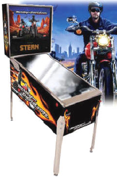 Harley Davidson Pinball Machine By Stern Pinball 