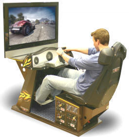 Home Racing Simulator Pro Racing Video Game Machine | HRSPro | HRS Pro | Deluxe Model