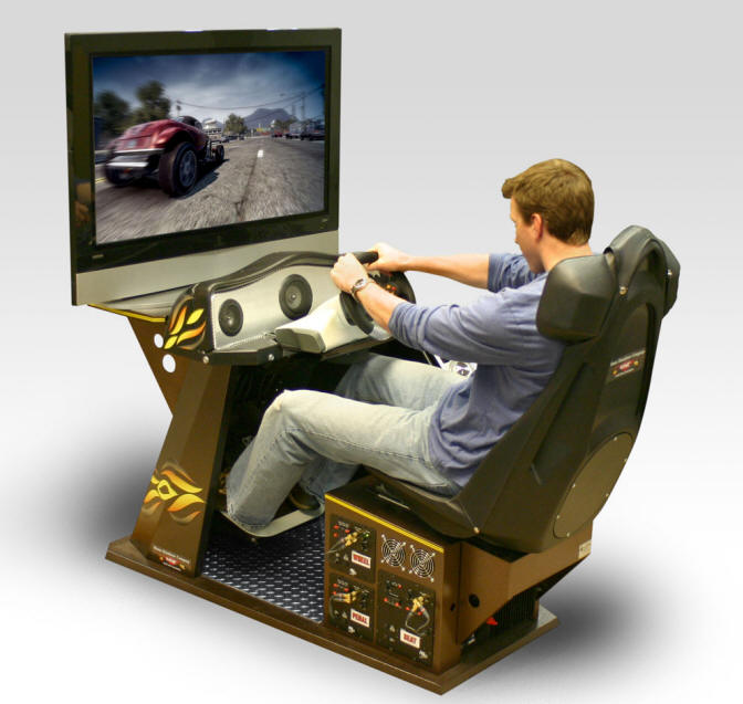 Home Racing Simulator Pro Racing Video Game Machine | HRSPro | HRS Pro | Deluxe Model
