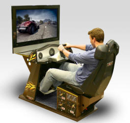 Home Racing Simulator Pro Racing Video Game Machine | HRSPro | HRS Pro | Deluxe Model
