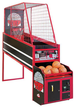 Hoop Fever Coin Operated or Free Play Basketball Arcade Game By Innovative Concepts In Entertainment / ICE Games