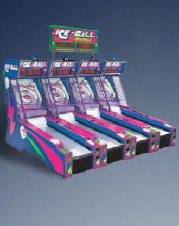 ICE Ball Alley Roller Ticket Redemption Arcade Game From ICE / Innovative Concepts In Entertainment