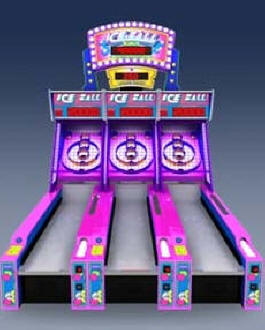 ICE Ball Alley Roller Ticket Redemption Arcade Game From ICE / Innovative Concepts In Entertainment