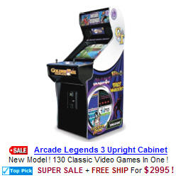 Arcade Legends 3 Multi-Game Classic Video Arcade Game Machine