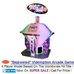 Bejeweled Video Arcade Videmption Game