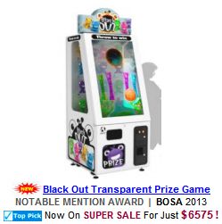 Black Out Prize Merchandiser Videmption Arcade Game