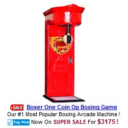 Boxer One Coin Operated Boxing Machine