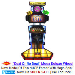 Deal or No Deal Mega Deluxe Videmption Arcade Game