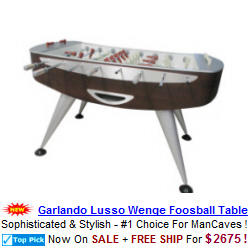 Garlando Lusso Wenge Football Table