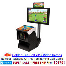 Golden Tee Golf 2012 Golf Video Arcade Games