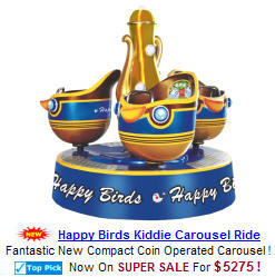 Happy Birds Carousel Kiddie Ride 