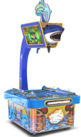Harpoon Lagoon Videmption Arcade Game
