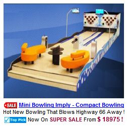 Imply Mini Bowling Alleys | Mini Bowling Lanes