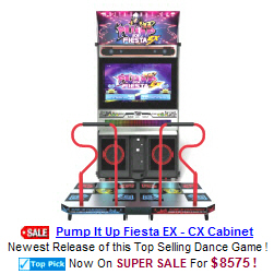 Pump It Up / PIU Dance Arcade Games / Dancing Video Arcade Machines