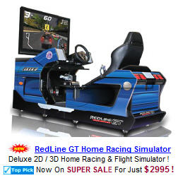 Redline GT Game Theater - Home Racing Simulator