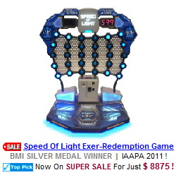 Speed Of Light Redemption Arcade Game