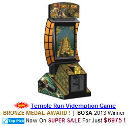 Temple Run Video Arcade Game / Videmption Game 