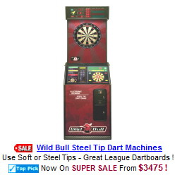 Wild Bill Electronic Bar / League Dart Board Machines