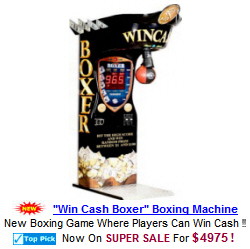 Win Cash Boxer Prize Boxing Machine