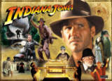 Indiana Jones Pinball Machine Backglass From BMI Gaming: 1-800-PINBALL