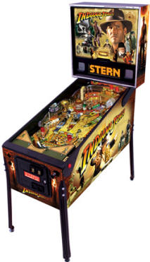 Indiana Jones Pinball Machine By Stern Pinball From BMI Gaming: 1-800-PINBALL