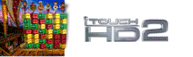 JVL iTouch HD2 Widescreen High Definition Touchscreen Bar Games Logo