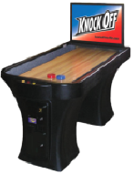 Knock Off Shuffleboard Machine - Virtual Shuffleboard Game - Arachnid Darts 