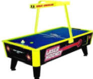 Laser Hockey Air Hockey Table By Great American | From BMI Gaming : 1-866-527-1362 