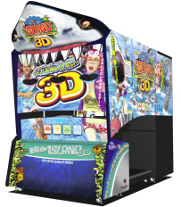 Let's Go Island 3D Glass-Less Model Video Arcade Game From SEGA