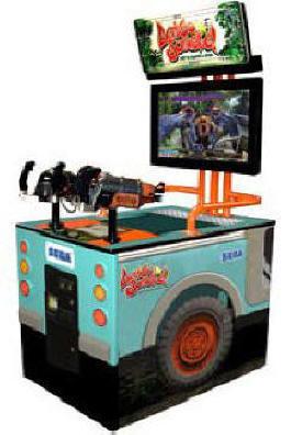 Let's Go Jungle Standard Model Video Arcade Game From SEGA Arcade Amusements