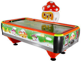 Mini Magic World / Magic World Mini / Mini Mushroom Kids Air Hockey Table - Commercial Coin Operated From Barron Games