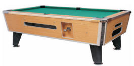 Medalist Spectrum Sterling Pool Table | Commercial Coin-Op / DBA Bar Style Billiards Pool Table By Medalist Marketing | Coin Operated Model 