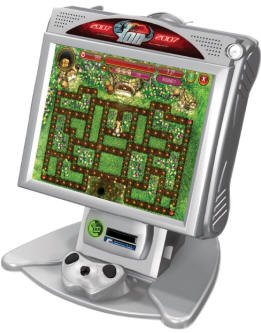 Megatouch EVO ION 19" Countertop Touchscreen Video Game From Merit Industries By BMI Gaming