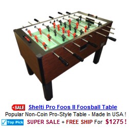 Shelti Pro Foos II Foosball Table
