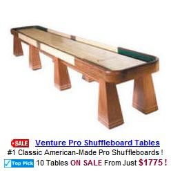 Venture Shuffleboard Tables