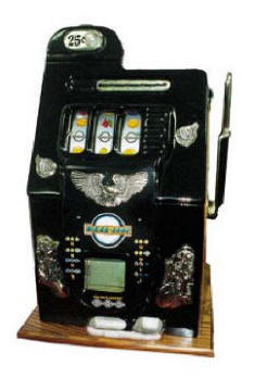 Biker Antique Reproduction Slot Machine By Mills Bell-O-Matic From BMI Gaming : 1-800-PINBALL
