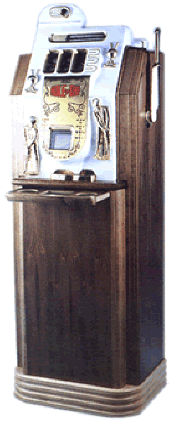 Golfer Antique Reproduction Slot Machine By Mills Bell-O-Matic From BMI Gaming : 1-800-PINBALL