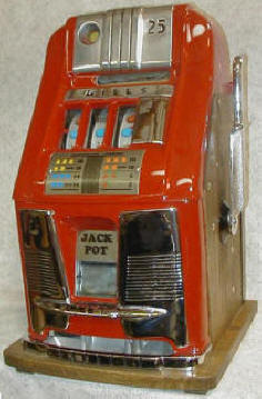 High Top Antique Reproduction Slot Machine By Mills Bell-O-Matic From BMI Gaming : 1-800-PINBALL