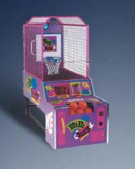 Mini Dunxx Kids Commercial Basketball Arcade Game Machine From ICE / Innovative Concepts In Entertainment