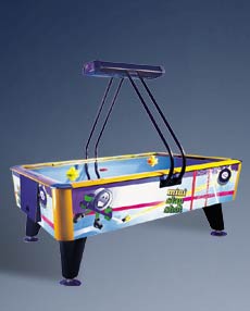 Mini Slap Shot Air Hockey Table By ICE - From BMI Gaming - 1-866-527-1362 