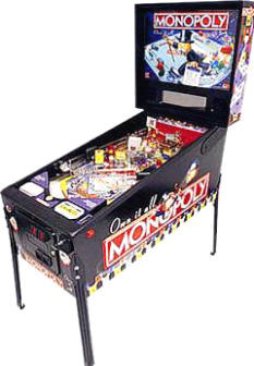 MONOPOLY Pinball Machine By Stern | From BMI Gaming: 1-866-527-1362 