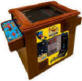 PacMan / Galaga / Ms Pac-Man Cocktail Table Classic Video Arcade Games By Namco From BMI Gaming