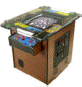 Ms Pac Man / Galaga / Pac Man Cocktail Model Classic Video Arcade Game From BMI Gaming!