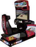 NASCAR Racing Game From EA Sports / Global VR - Standard Model From BMI Gaming : 1-800-PINBALL