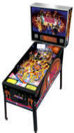 NBA Pinball Machine From Stern Pinball - Cabinet Picture 