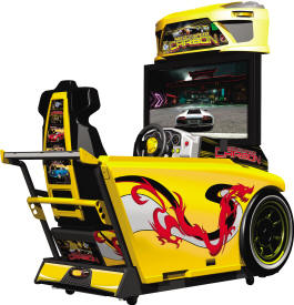Need For Speed Carbon - Deluxe By Global VR From BMI Gaming : 1-800-PINBALL