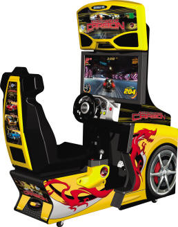 Need For Speed Carbon - Standard By Global VR From BMI Gaming : 1-800-PINBALL