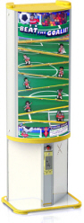 Beat The Goalie Gumball Redemption Vending Machine