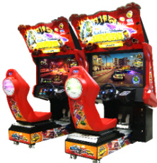 Showdown Video Arcade Game Twin Model - SEGA