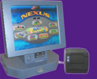 Nexus Countertop Touchscreen Bar Video Game With Ticket / Prize Printer